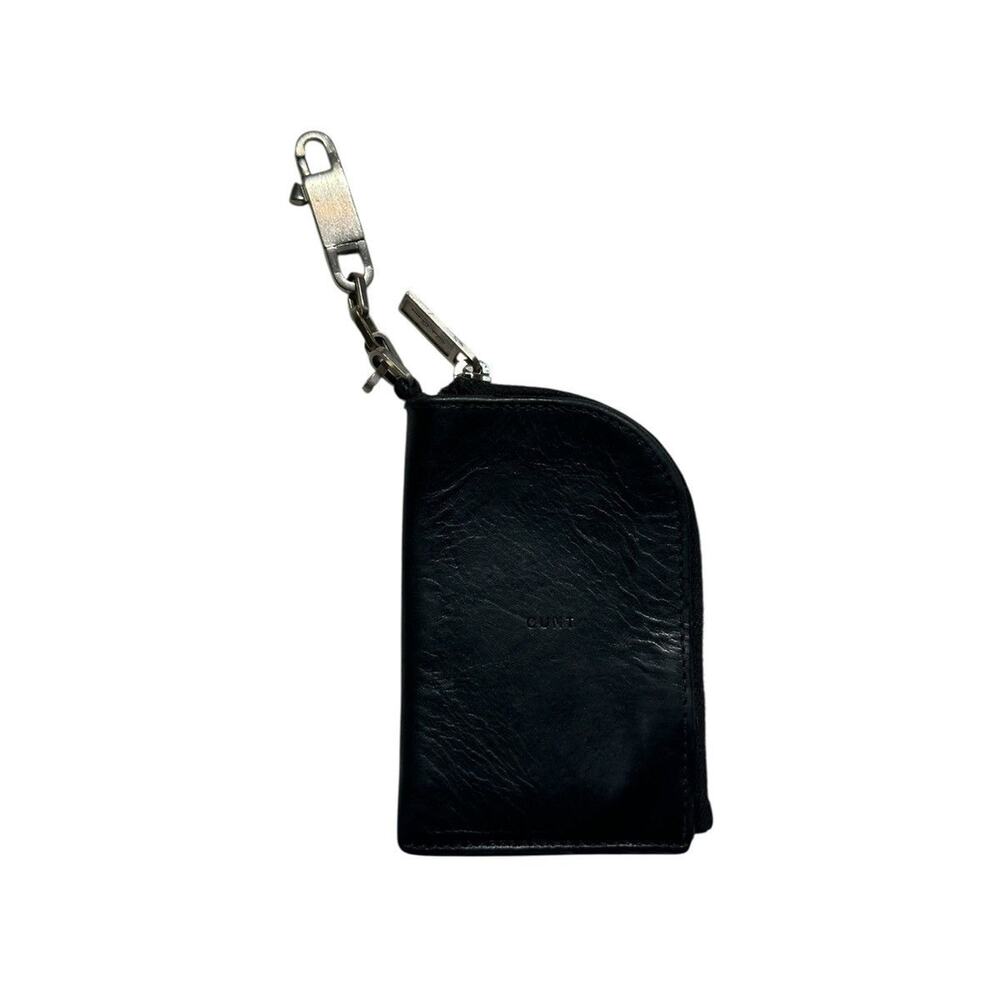 Leather c*nt card holder wallet